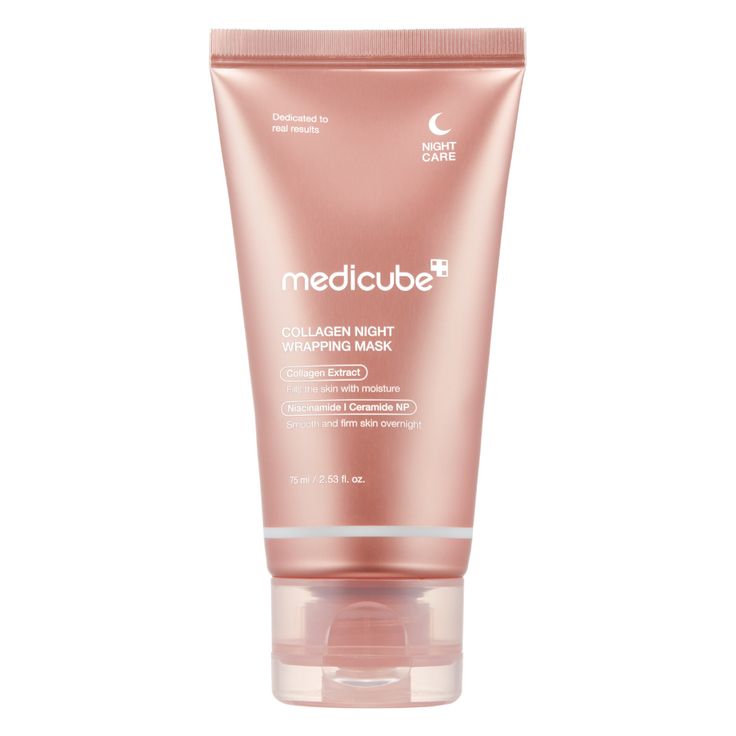 Medicube 1pc Collagen Overnight Sleeping Mask, Deep Moisturizing Gel Face Mask